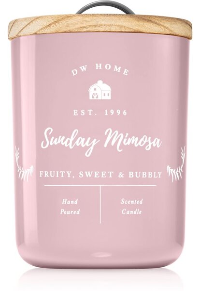 DW Home Farmhouse Sunday Mimosa vonná sviečka 434 g