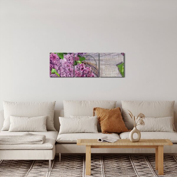 Obraz - Orgován (s hodinami) (90x30 cm)