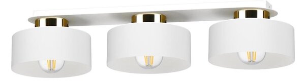 Stropné svietidlo IGNIA 3xE27/60W/230V biela/zlatá