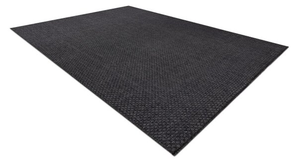 Šnúrkový koberec SIZAL TIMO 6272 outdoor čierny