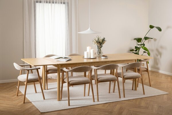JEDÁLENSKÝ STÔL, farba duba, 200/100/75 cm P & B - Stoly, Online Only