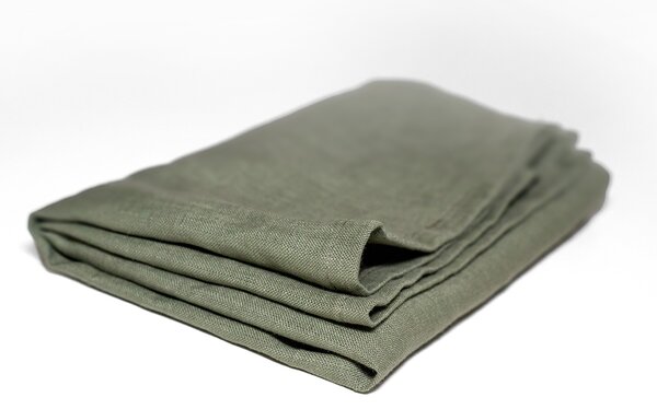 Tom Linen Ľanová utierka Zelená Velikost: 50x60xm