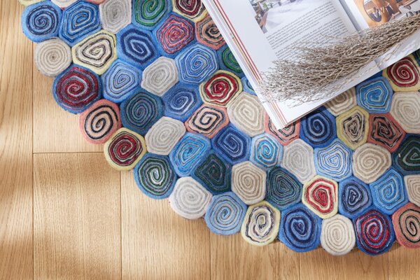 Koberec Sushi Color Multi kruh