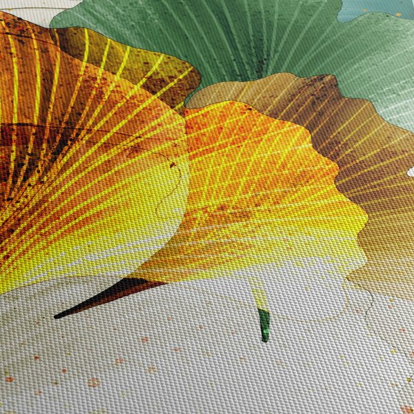 Obraz - Listy (120x50 cm)