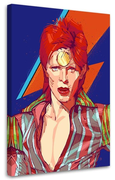 Obraz na plátne Spevák Davida Bowieho - Nikita Abakumov Rozmery: 40 x 60 cm