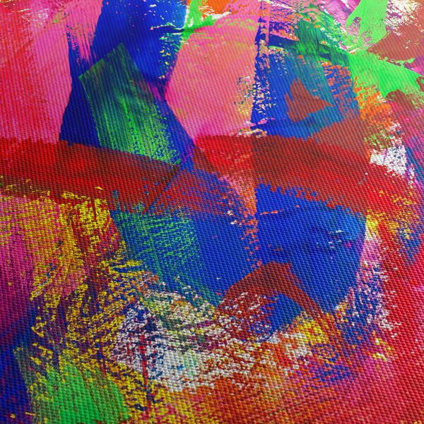 Obraz - Farebná abstrakcia (150x105 cm)