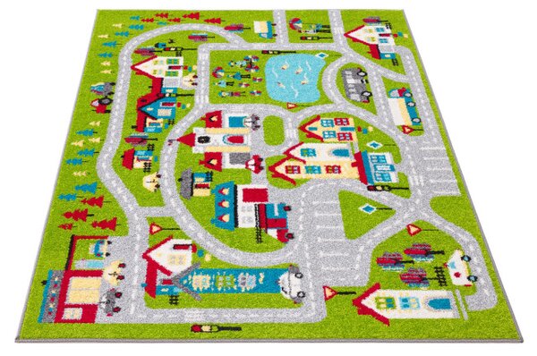 Koberec Agnella Funky Top Super Mesto S limetka