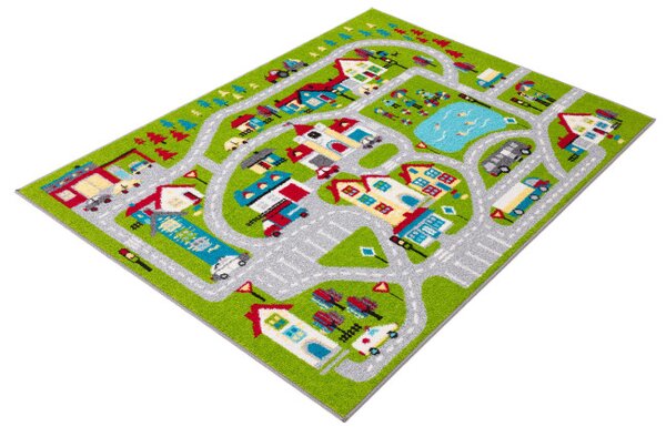 Koberec Agnella Funky Top Super Mesto S limetka
