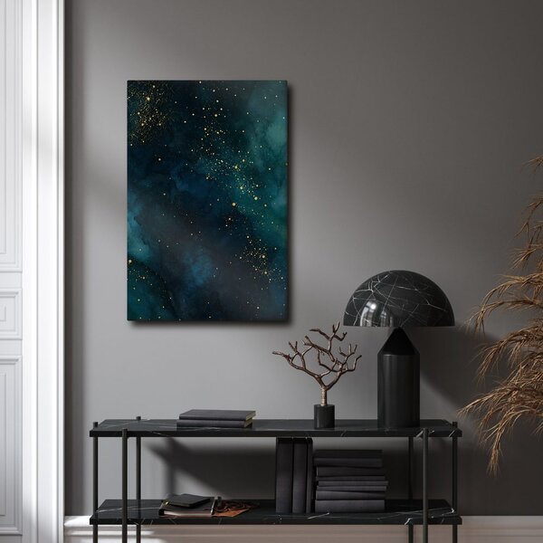 Obraz hviezdny prach v temnote