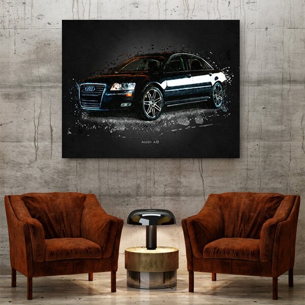 Obraz na plátne Audi A8 - Gab Fernando Rozmery: 60 x 40 cm