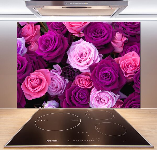 Sklenený panel do kuchyne Ruže pl-pksh-100x70-f-119226087