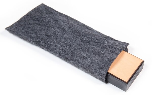 Diamantový brúsny kameň na nože Dianova, 1200/koža