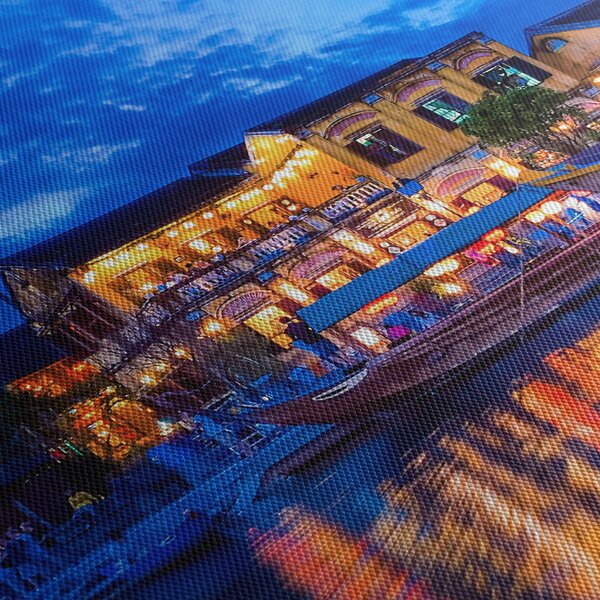 Obraz nočného mesta Hoi An, Vietnam (90x60 cm)