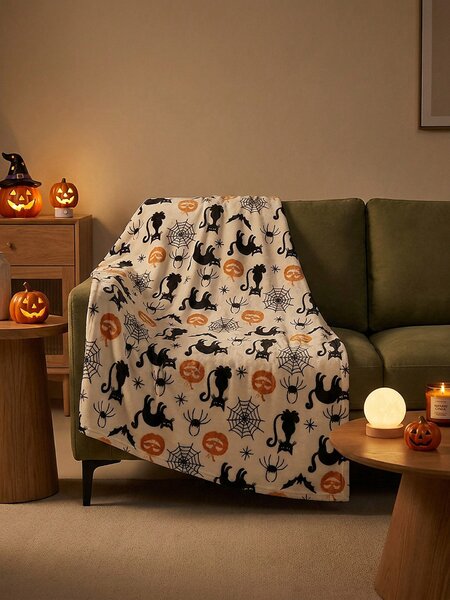 Sinsay - Deka s halloweenskym motívom - viacfarebná