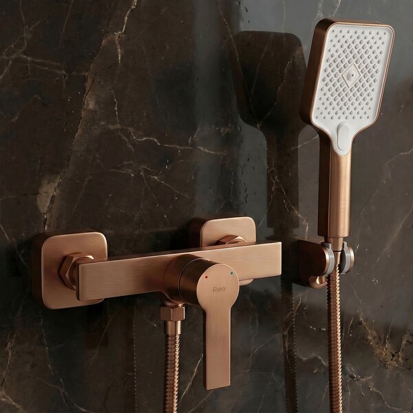 Sprchová hlavica REA JS-031 BRUSH COPPER