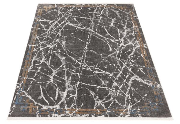 Koberec Arte Piran Marble sivý / čierny