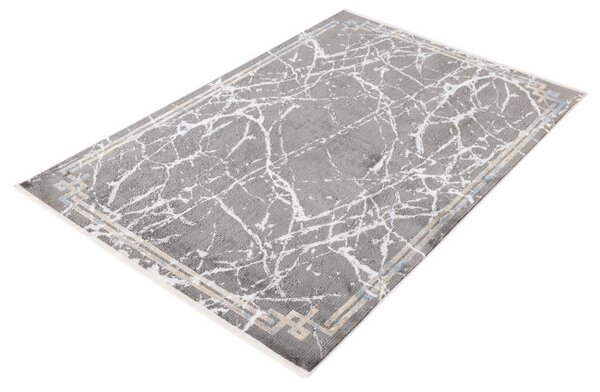Koberec Arte Piran Marble sivý / čierny