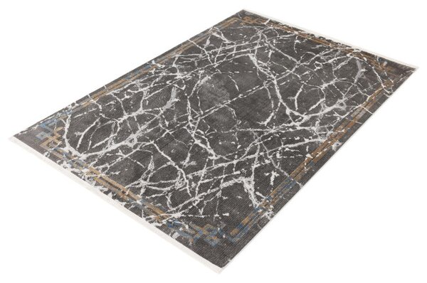 Koberec Arte Piran Marble sivý / čierny