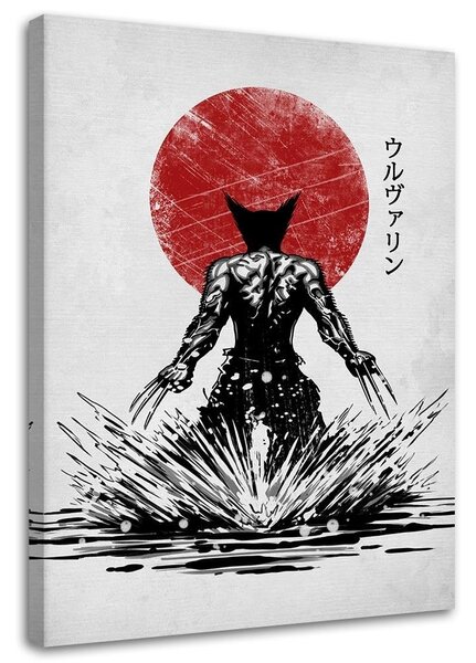 Obraz na plátne Samuraj v boji - DDJVigo Rozmery: 40 x 60 cm