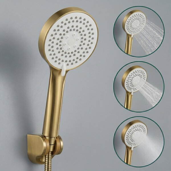Sprchová hlavica REA JS-019 BRUSH NICKLE