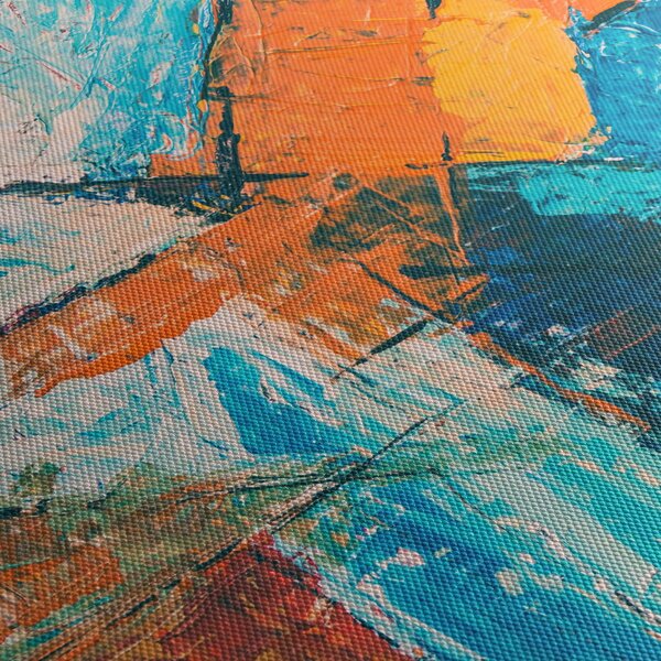 Obraz - Abstrakcia (90x60 cm)
