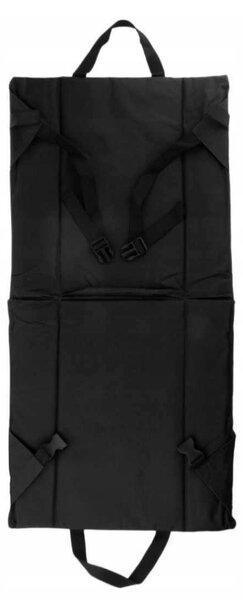 Turistická skladacia stolička VENTO 38 cm, čierna