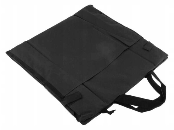 Turistická skladacia stolička VENTO 38 cm, čierna