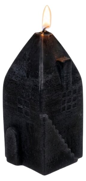 Stĺpová sviečka HOUSIX 13 cm - viac farieb Farba: Čierna