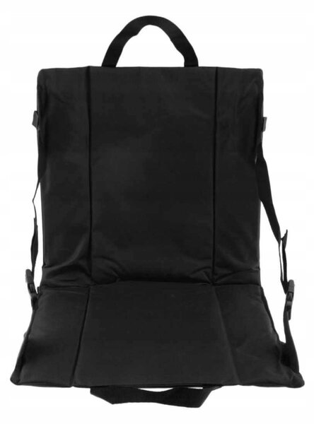 Turistická skladacia stolička VENTO 38 cm, čierna