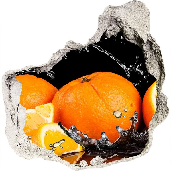 Diera 3D fototapety nálepka Pomaranče a vodu nd-p-89166041