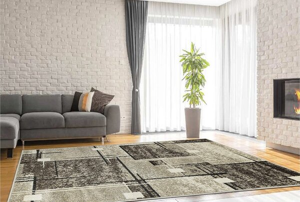 B-line, Kusový koberec Phoenix 3024-744, 80x150, hnedá, obývacia izba