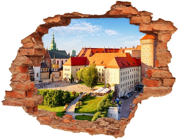 Samolepiaca nálepka na stenu Krakov, poľsko nd-c-121793696