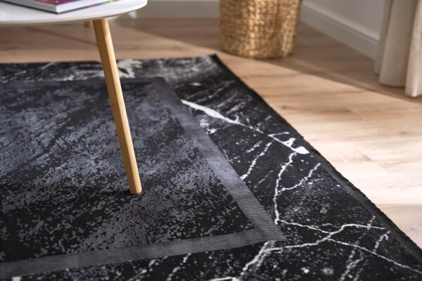 Koberec Arte Norwalk Marble čierny