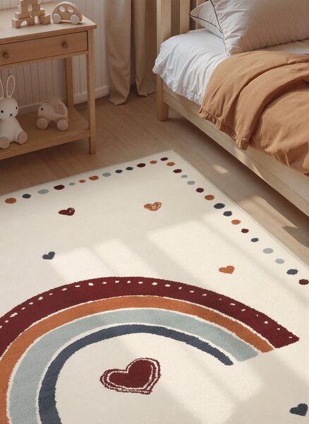Hanse Home, Detský koberec Adventures 106420 Cream Multicolor, 120x170, viacfarebná, detská izba