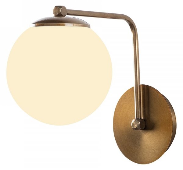 Opviq Nástenná lampa Daisy zlatá