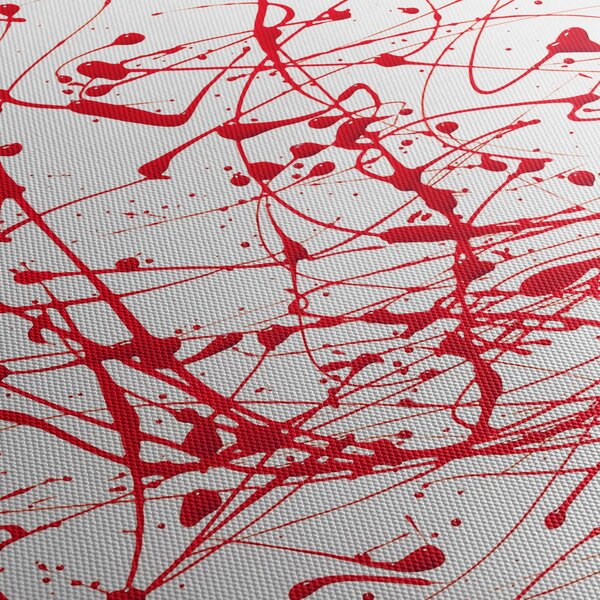 Obraz technikou Drippingu (90x60 cm)