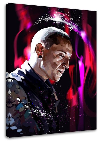 Obraz Linkin Park Chester Bennington - Dmitry Belov Veľkosť: 40 x 60 cm, Prevedenie: Obraz na plátne