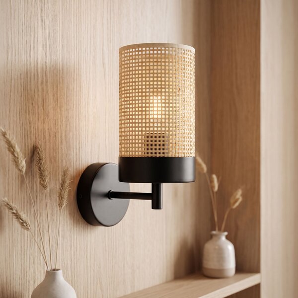 Toolight Toolight, nástenné svietidlo APP1903-1W, 60W, IP20, čierna, OSW-63002