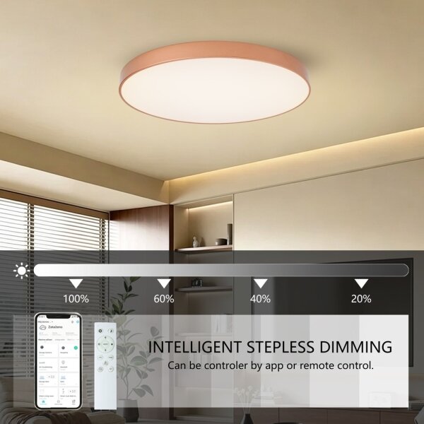 Brilagi-LED stmievateľné svietidlo POOL SMART LED/100W/230V 80 cm Wi-Fi Tuya bronz+ s diaľkovým ovládaním