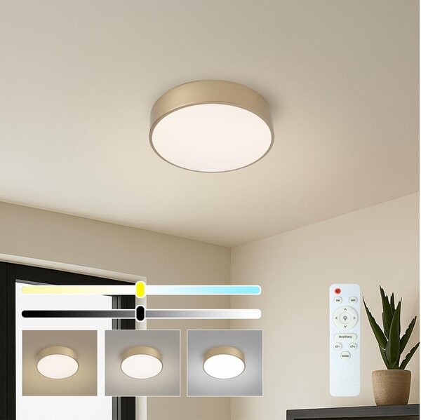 BRILAGI - LED stropné svietidlo POOL LED/24W/230V 3000/4000/6000K priemer 20 cm zlaté