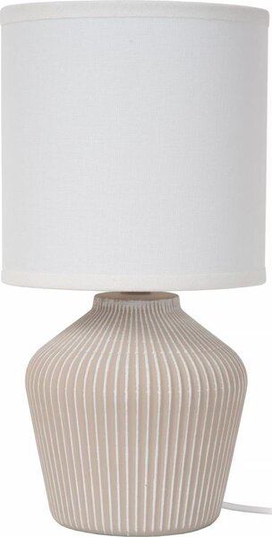 Lucide 47551/81/38 - Stolová lampa FILIZ 1xE14/40W/230V krémová