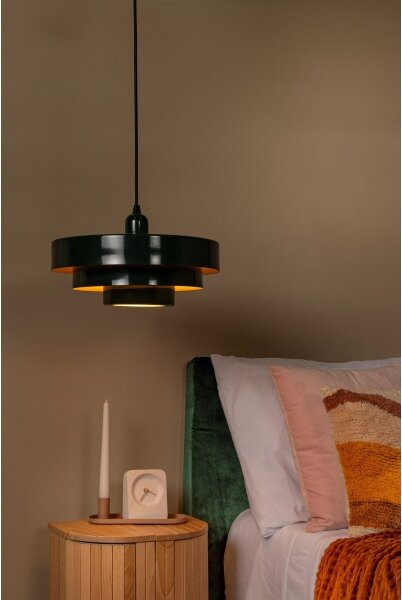 Lucide 21443/35/33 - Luster na lanku RUNA 1xE27/40W/230V zelený