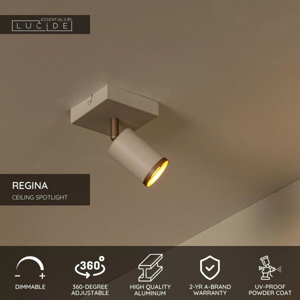 Lucide 53914/01/41 - Bodové svietidlo REGINA 1xGU10/50W/230V béžové