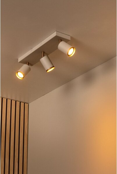 Lucide 53914/03/41 - Bodové svietidlo REGINA 3xGU10/50W/230V béžové