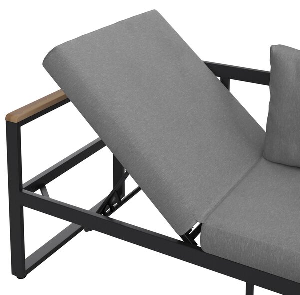 ZÁHRADNÁ ZOSTAVA drevo, kov, textil Ambia Garden - Série záhradného nábytku