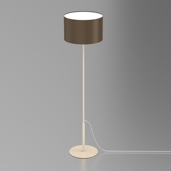 Stojacia lampa ARDEN 1xE27/15W/230V béžová/hnedá