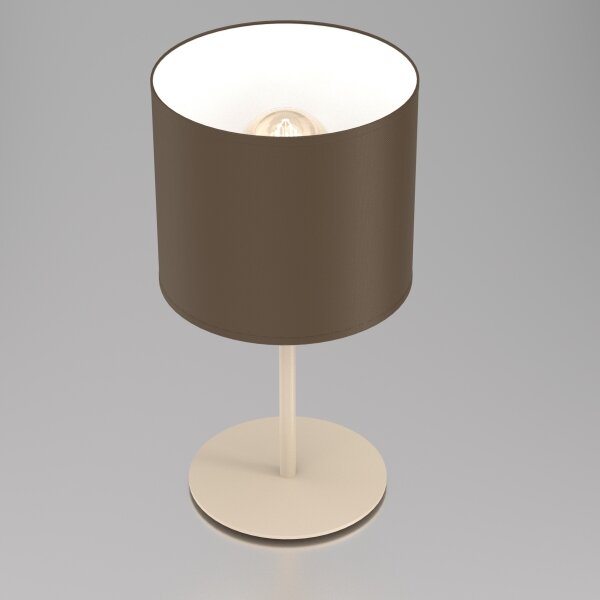 Stolná lampa ARDEN 1xE27/15W/230V béžová/hnedá