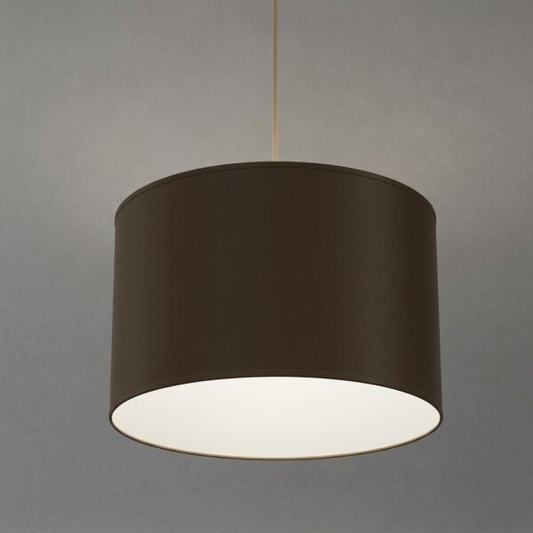 Závesný luster ARDEN 1xE27/15W/230V priemer 40 cm béžová/hnedá