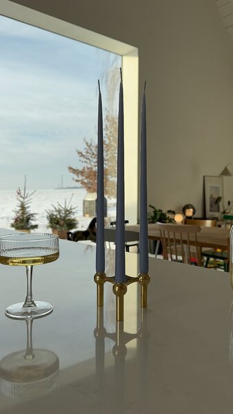 Sviečka Slim 32 cm – 05 Icy Lavender