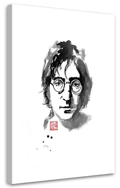 Obraz na plátne John Lennon - Péchane Rozmery: 40 x 60 cm